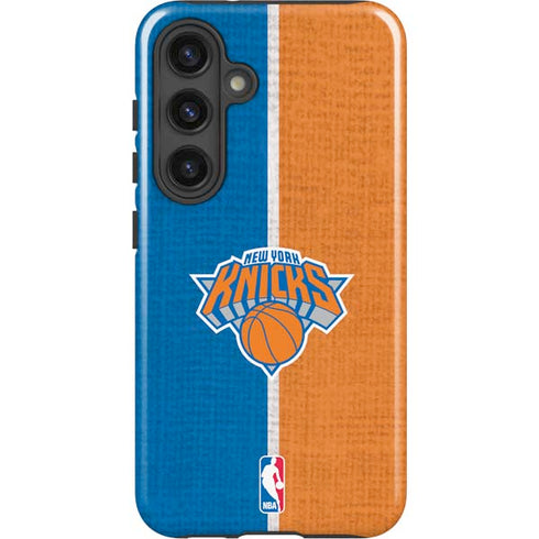 NBA New York Knicks Canvas Galaxy S25 Impact Case